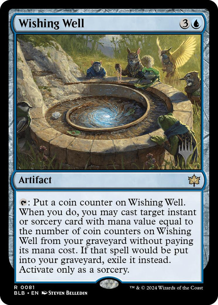 Wishing Well (Promo Pack) [Bloomburrow Promos] Magic: The Gathering