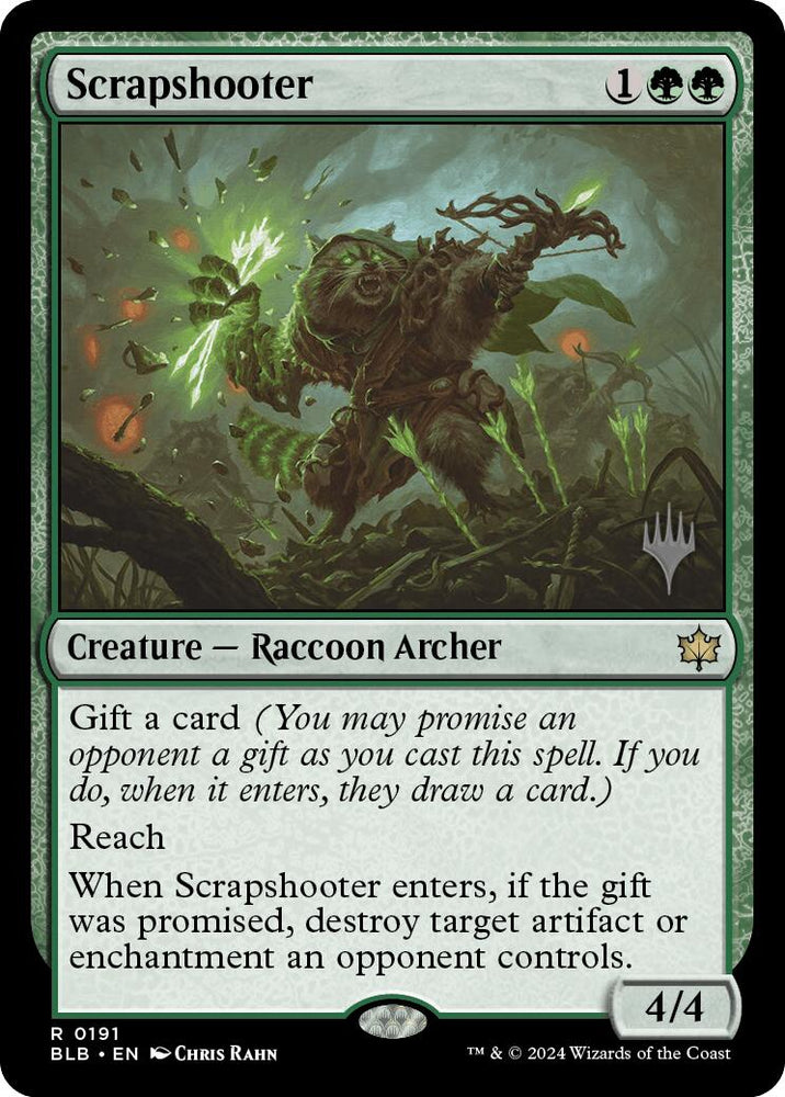 Scrapshooter (Promo Pack) [Bloomburrow Promos] Magic: The Gathering