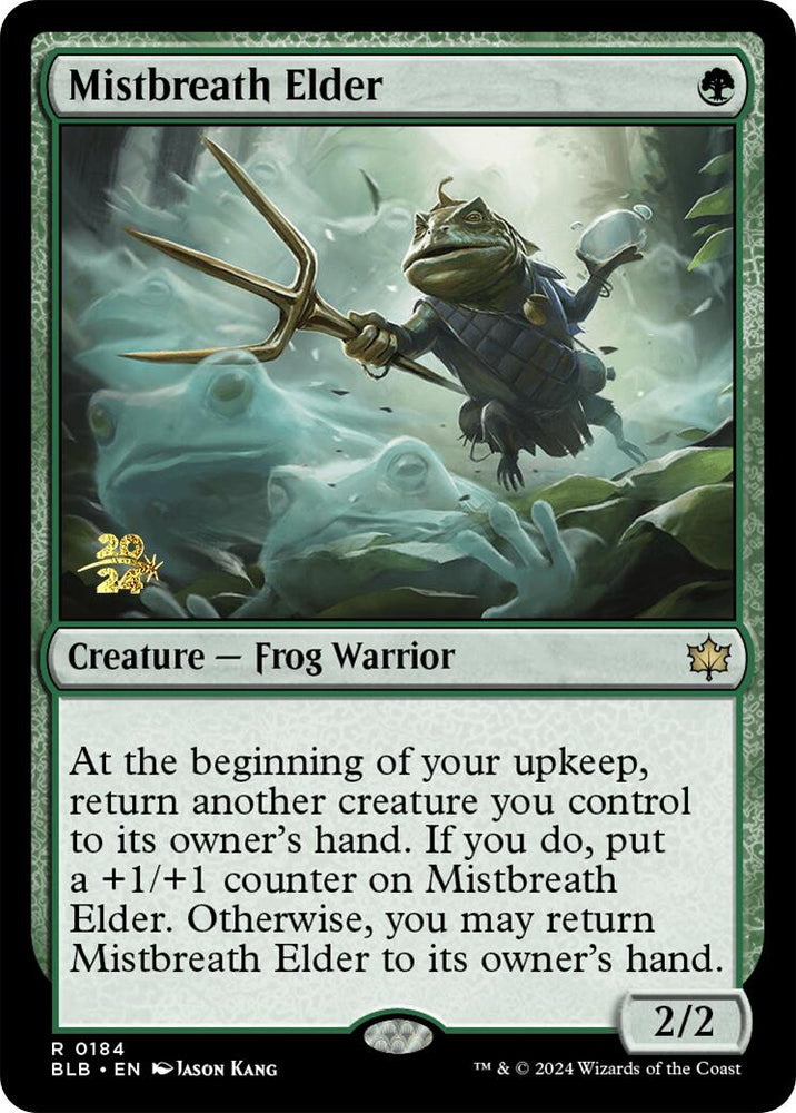 Mistbreath Elder [Bloomburrow Prerelease Promos] Magic: The Gathering