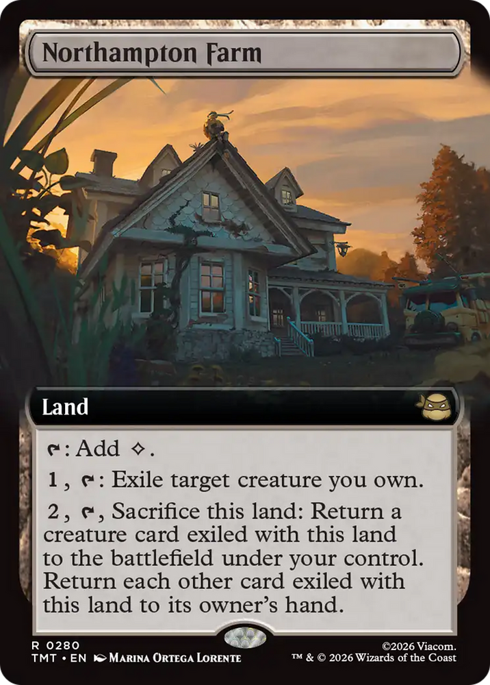 Northampton Farm (Extended Art) [Teenage Mutant Ninja Turtles] Magic: The Gathering