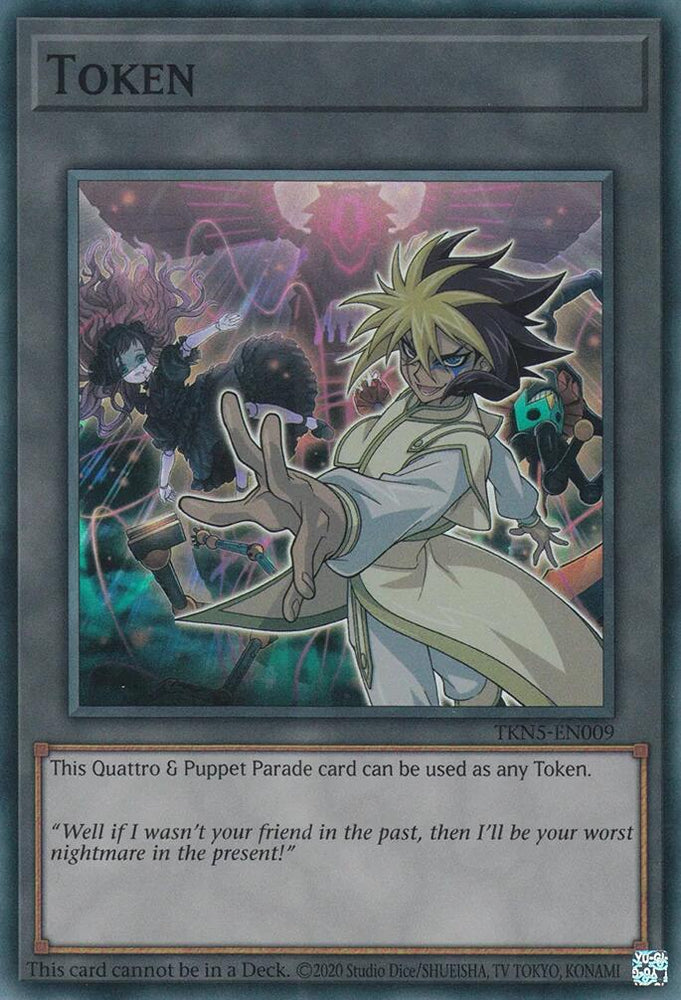 Token: Quattro & Puppet Parade [TKN5-EN009] Super Rare Yu-Gi-Oh!