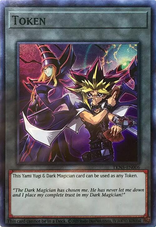 Token: Yami Yugi & Dark Magician [TKN5-EN006] Super Rare Yu-Gi-Oh!