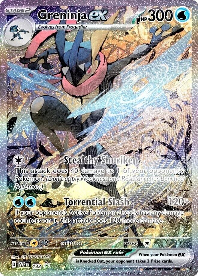 Greninja ex (132) [Scarlet & Violet: Black Star Promos] Pokémon
