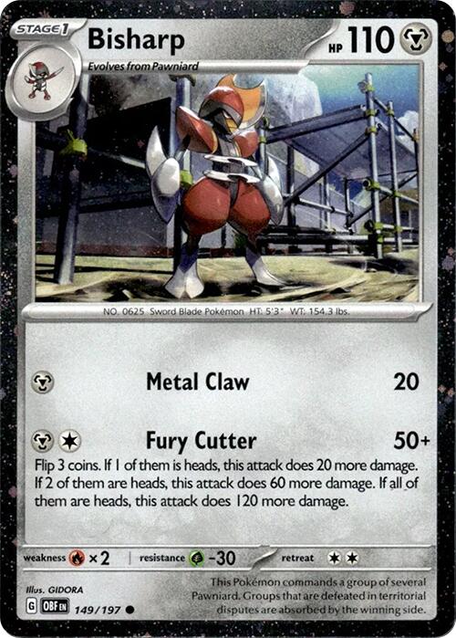 Bisharp (149/197) (Cosmos Holo) [Miscellaneous Cards] Pokémon
