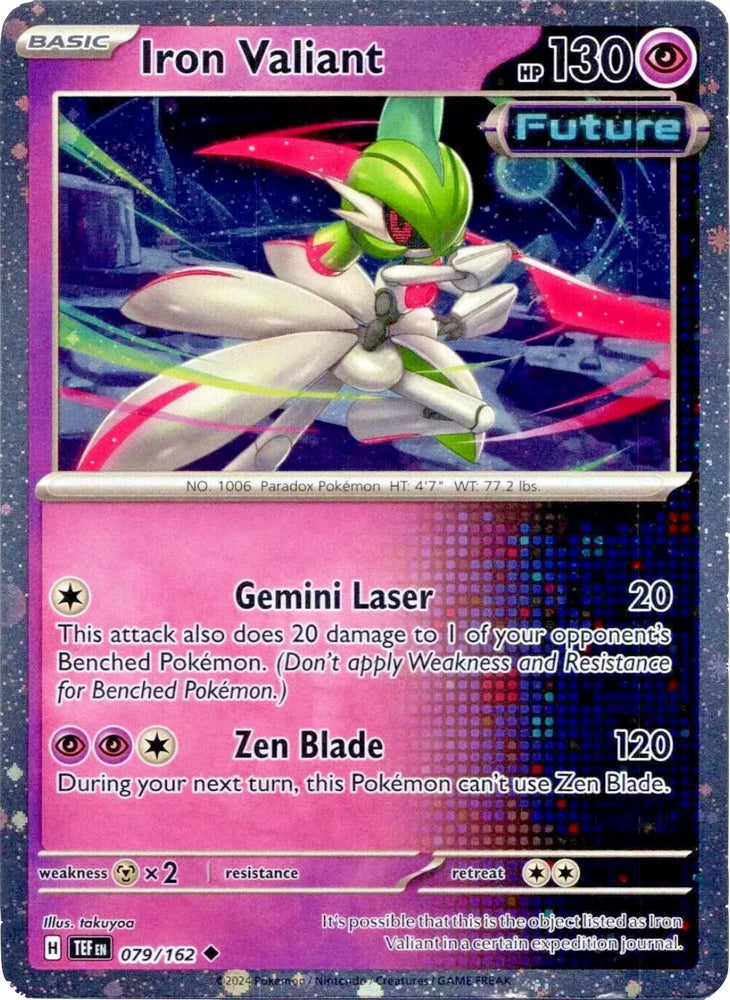 Iron Valiant (079/162) (Cosmos Holo) [Miscellaneous Cards] Pokémon