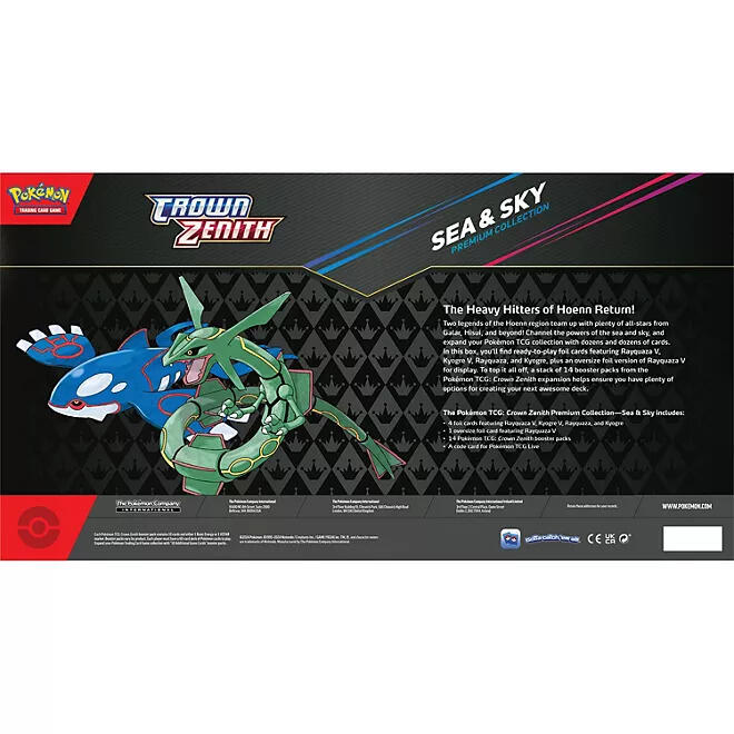 Sword & Shield: Crown Zenith - Sea & Sky Premium Collection Pokémon