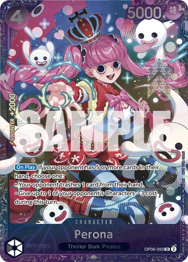 Perona (Treasure Cup 2024) [One Piece Promotion Cards] Bandai