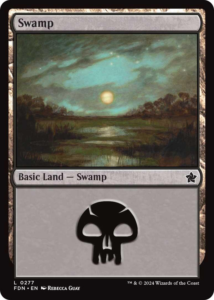 Swamp (0277) [Foundations] Magic: The Gathering