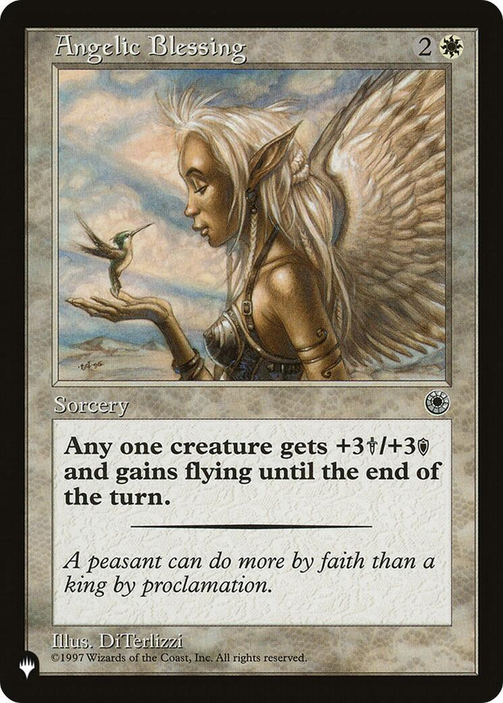 Angelic Blessing [The List] Magic: The Gathering
