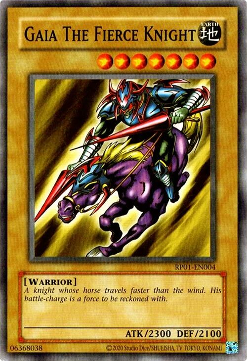 Gaia The Fierce Knight [RP01-EN004] Common Yu-Gi-Oh!