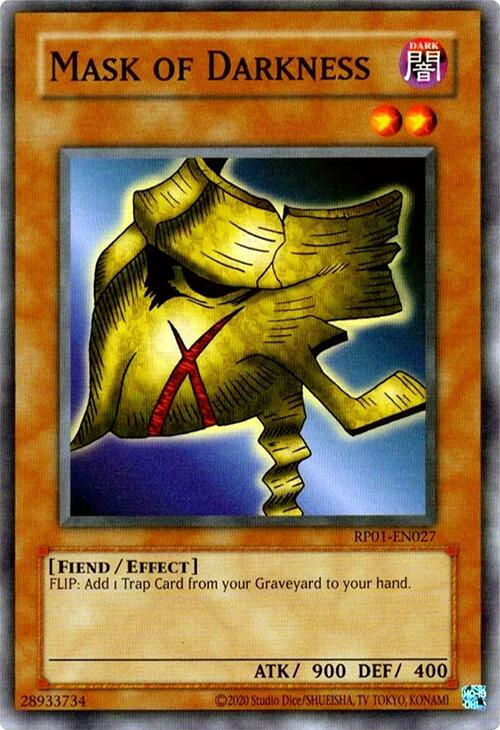 Mask of Darkness [RP01-EN027] Common Yu-Gi-Oh!