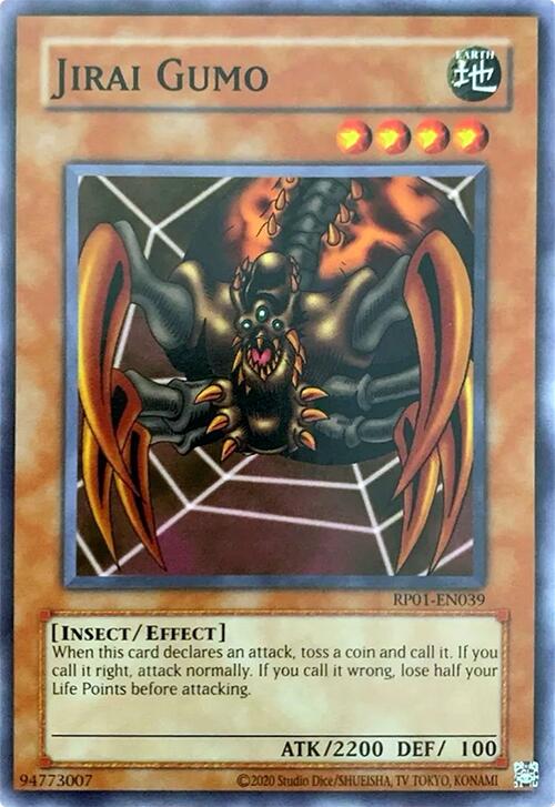 Jirai Gumo [RP01-EN039] Common Yu-Gi-Oh!