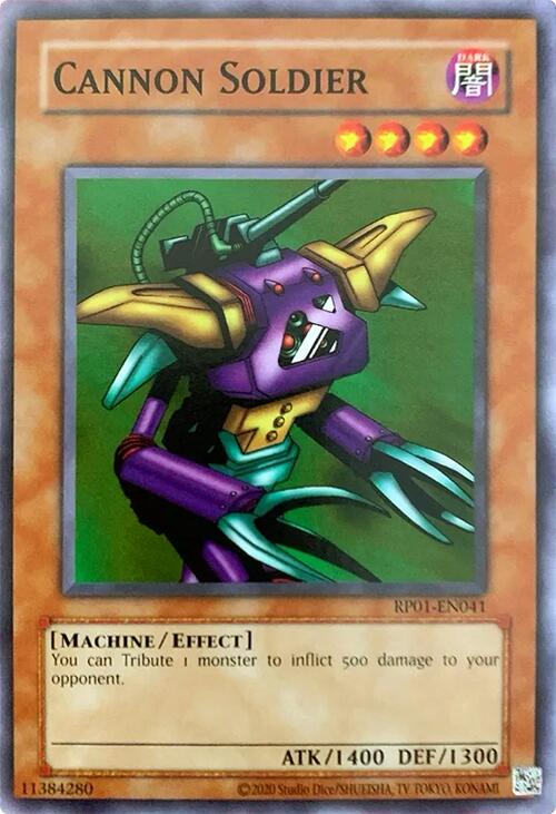 Cannon Soldier [RP01-EN041] Common Yu-Gi-Oh!