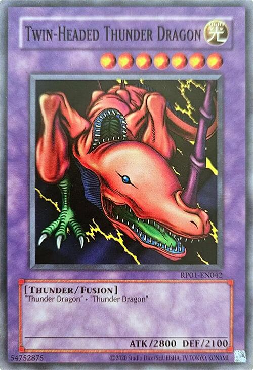 Twin-Headed Thunder Dragon [RP01-EN042] Common Yu-Gi-Oh!