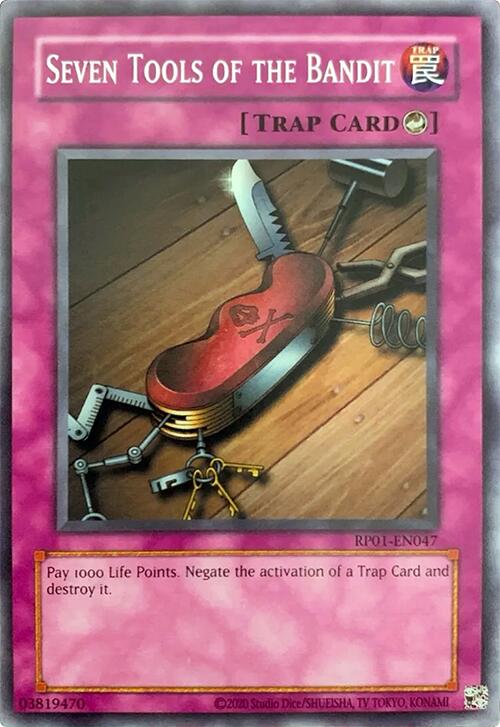 Seven Tools of the Bandit [RP01-EN047] Common Yu-Gi-Oh!