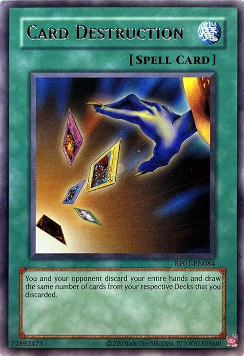 Card Destruction [RP01-EN084] Rare Yu-Gi-Oh!
