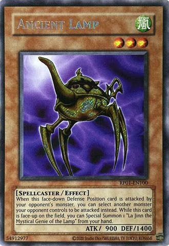 Ancient Lamp [RP01-EN100] Secret Rare Yu-Gi-Oh!