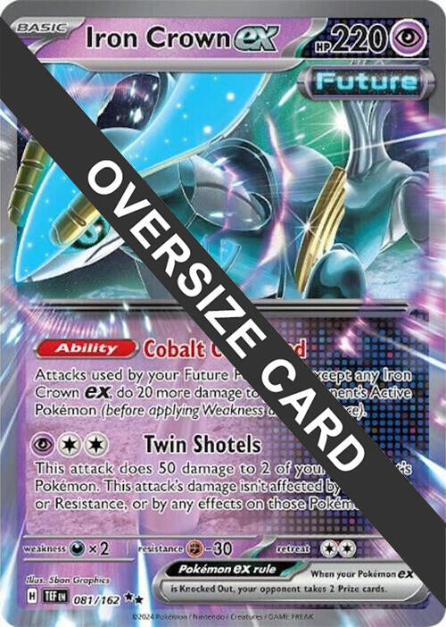 Iron Crown ex (081) (Jumbo Card) [Scarlet & Violet: Black Star Promos] Pokémon