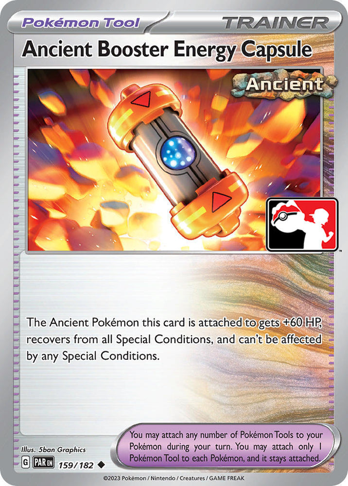 Ancient Booster Energy Capsule (159/182) [Prize Pack Series Five] Pokémon