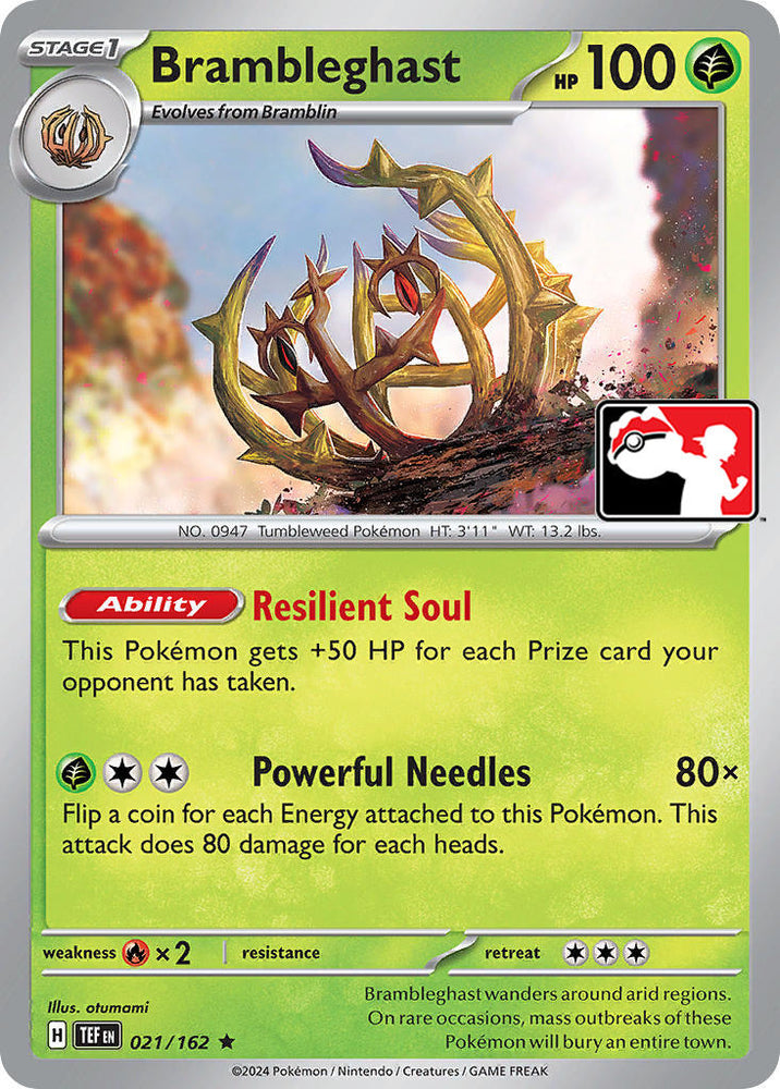 Brambleghast (021/162) [Prize Pack Series Five] Pokémon