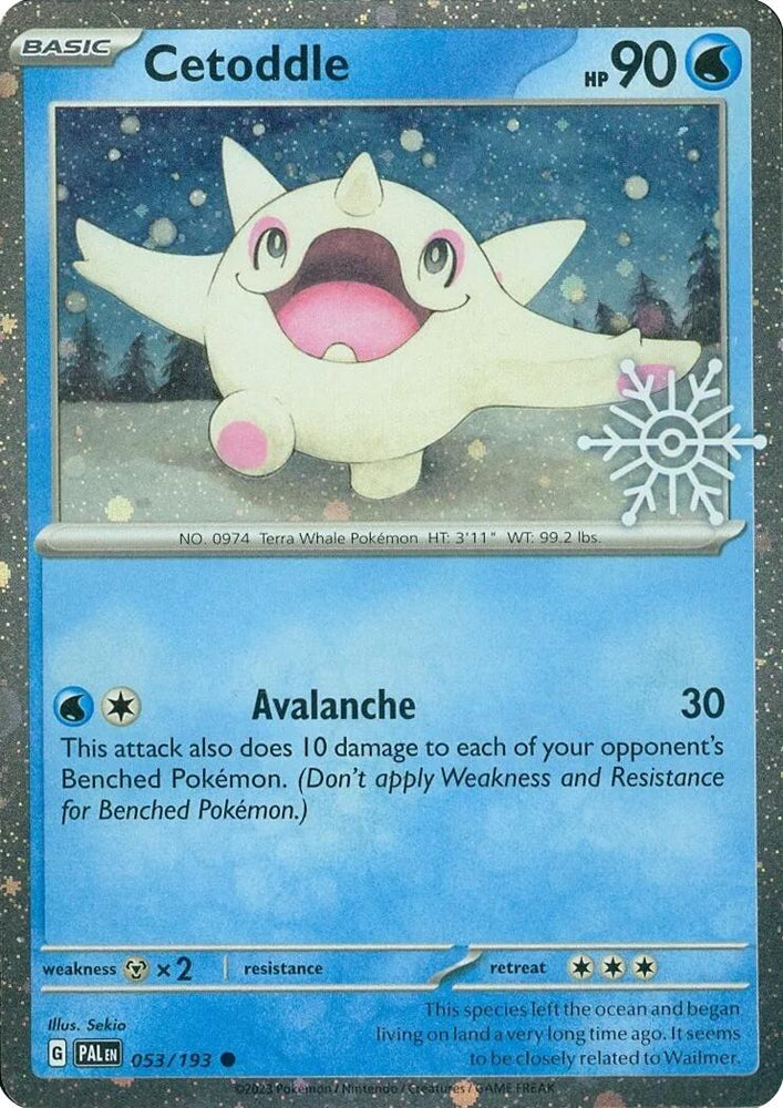 Cetoddle (053/193) (Holiday Calendar) [Miscellaneous Cards] Pokémon