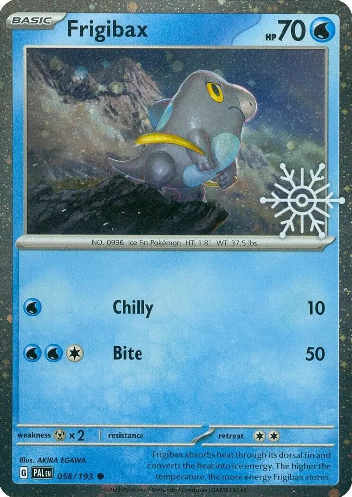 Frigibax (058/193) (Holiday Calendar) [Miscellaneous Cards] Pokémon