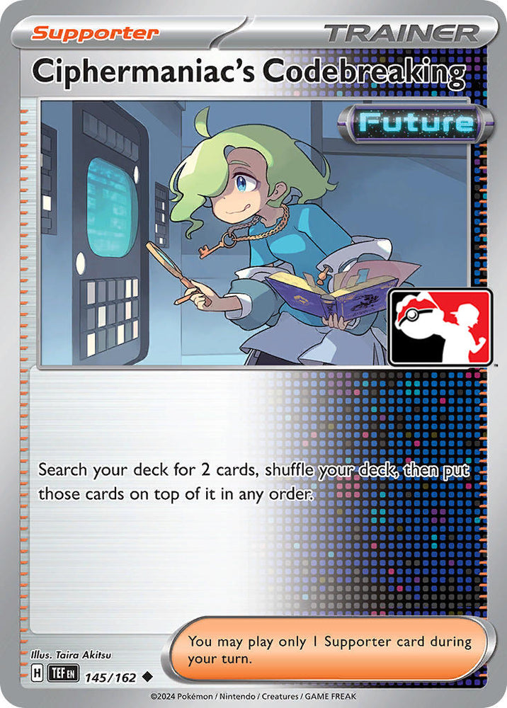 Ciphermaniac's Codebreaking (145/162) [Prize Pack Series Five] Pokémon