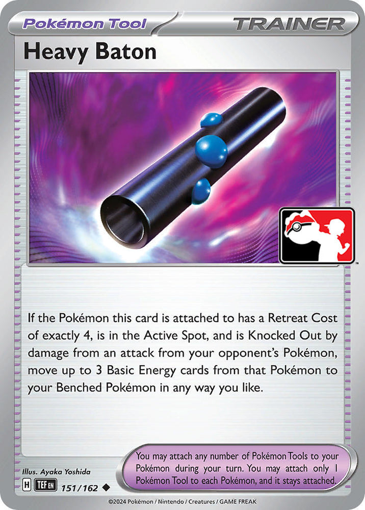 Heavy Baton (151/162) [Prize Pack Series Five] Pokémon