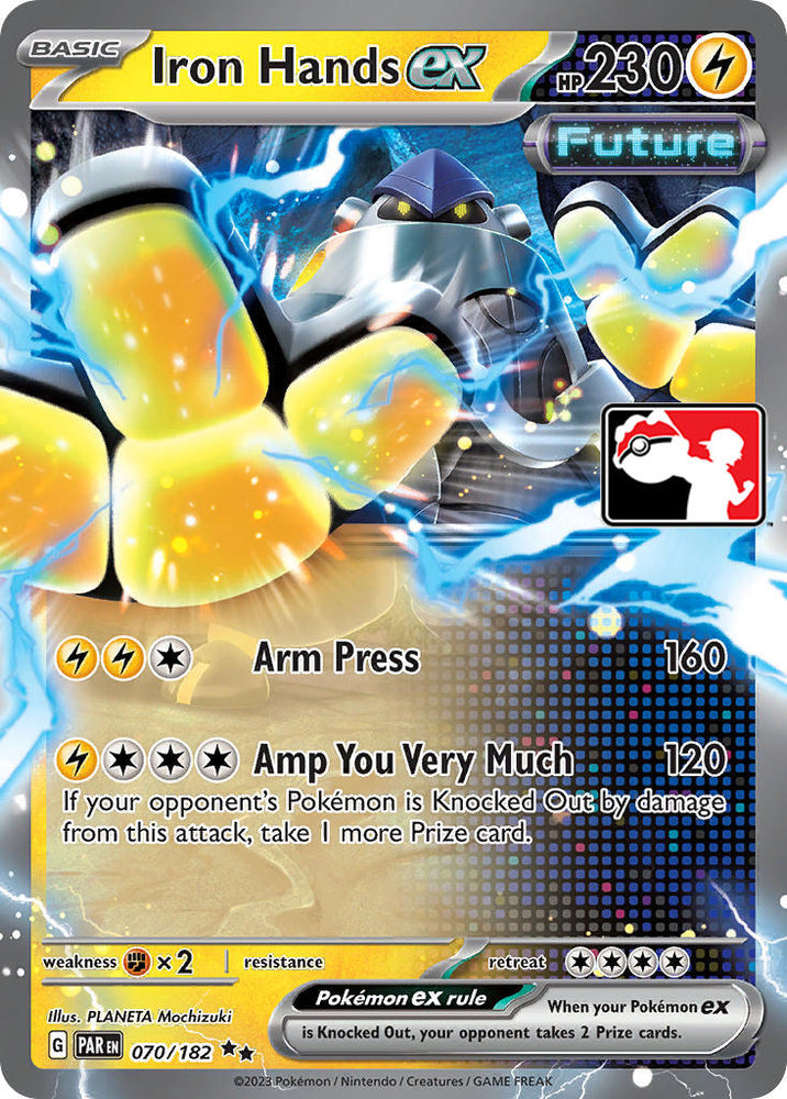 Iron Hands ex (070/182) [Prize Pack Series Five] Pokémon
