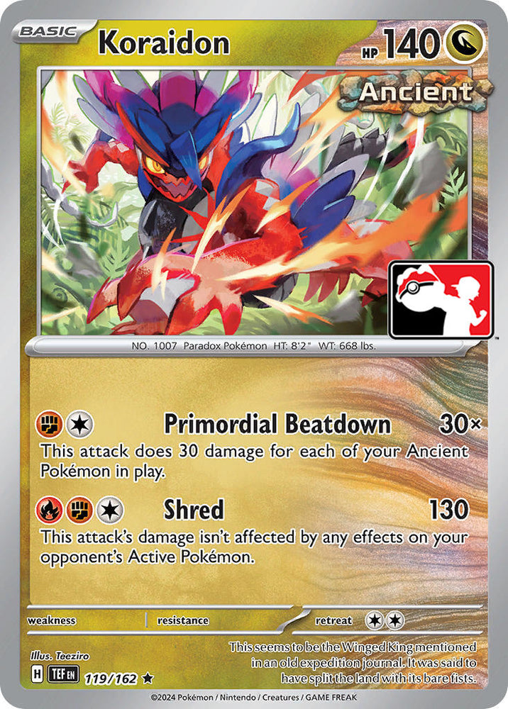 Koraidon (119/162) [Prize Pack Series Five] Pokémon