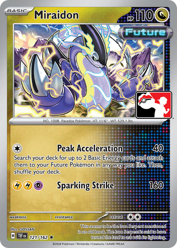 Miraidon (121/162) [Prize Pack Series Five] Pokémon