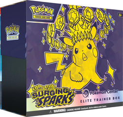 Scarlet & Violet: Surging Sparks - Elite Trainer Box (Pokemon Center Exclusive) Pokémon