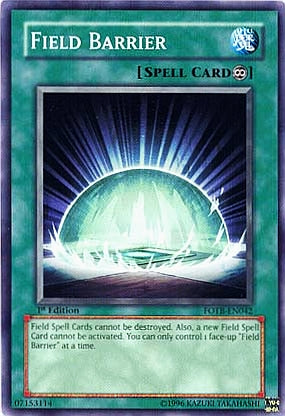Field Barrier [FOTB-EN042] Common Yu-Gi-Oh!