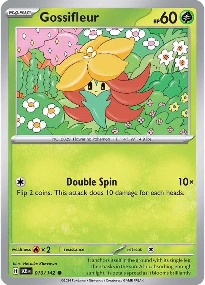 Gossifleur (010/142) [Scarlet & Violet: Stellar Crown] Pokémon