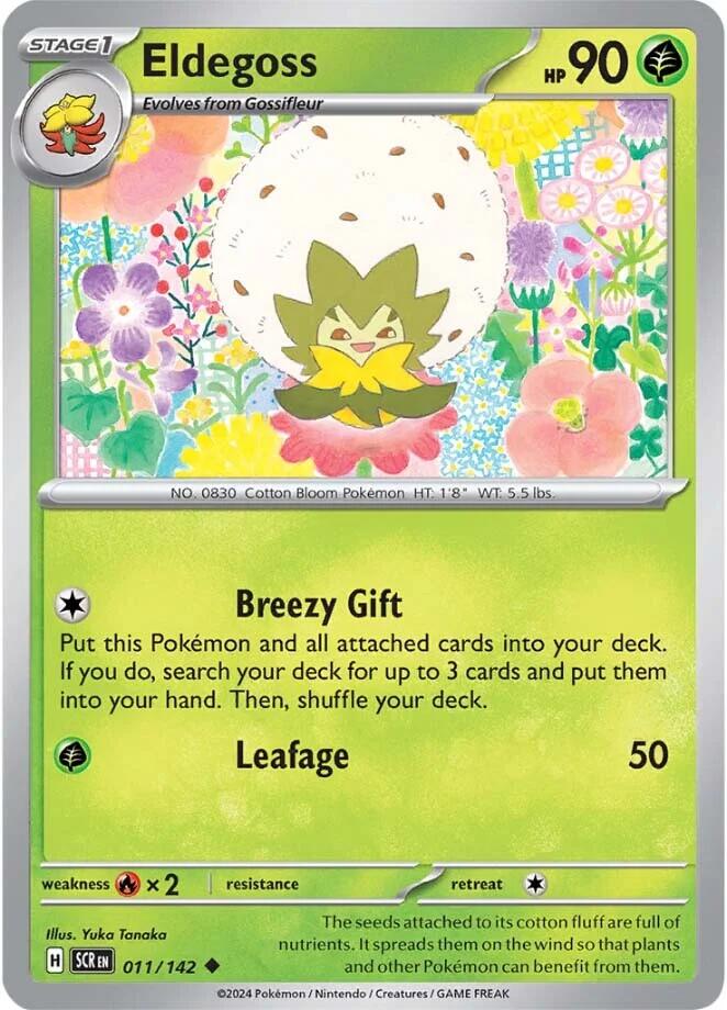 Eldegoss (011/142) [Scarlet & Violet: Stellar Crown] Pokémon