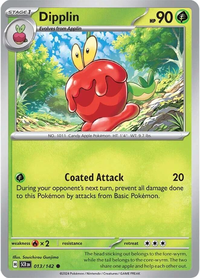 Dipplin (013/142) [Scarlet & Violet: Stellar Crown] Pokémon