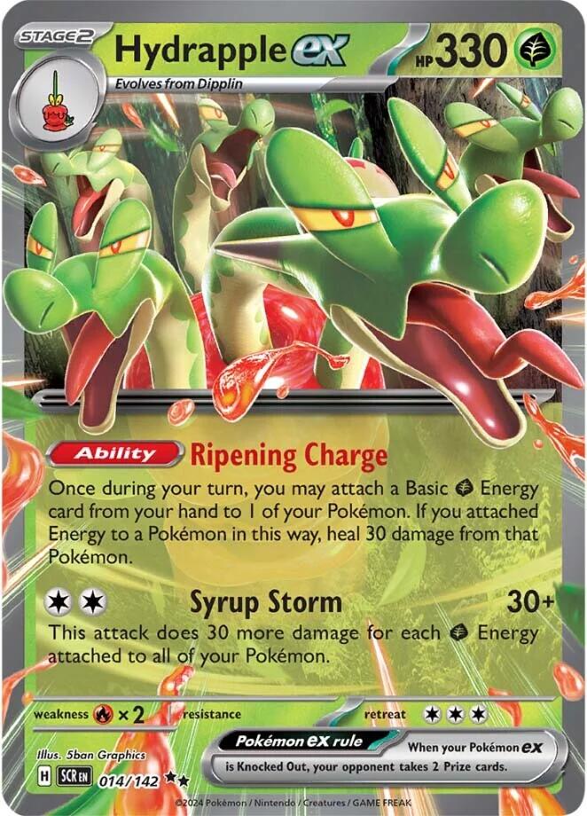 Hydrapple ex (014/142) [Scarlet & Violet: Stellar Crown] Pokémon