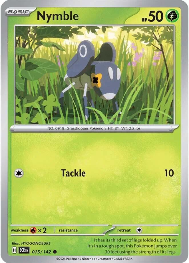 Nymble (015/142) [Scarlet & Violet: Stellar Crown] Pokémon