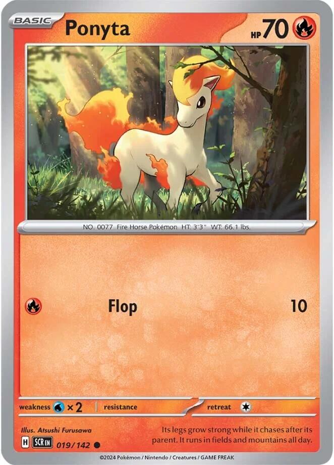 Ponyta (019/142) [Scarlet & Violet: Stellar Crown] Pokémon