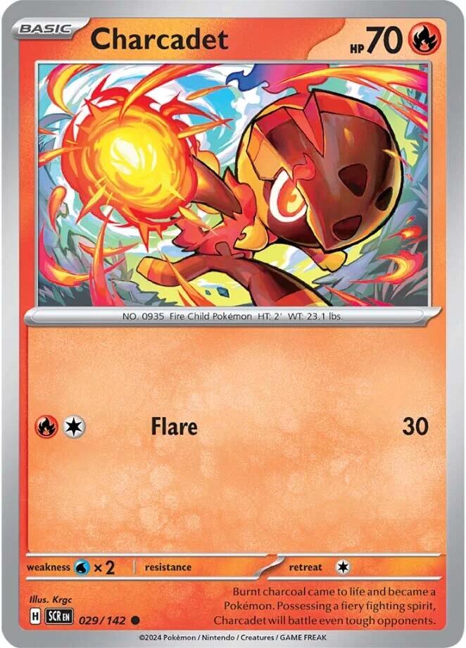 Charcadet (029/142) [Scarlet & Violet: Stellar Crown] Pokémon
