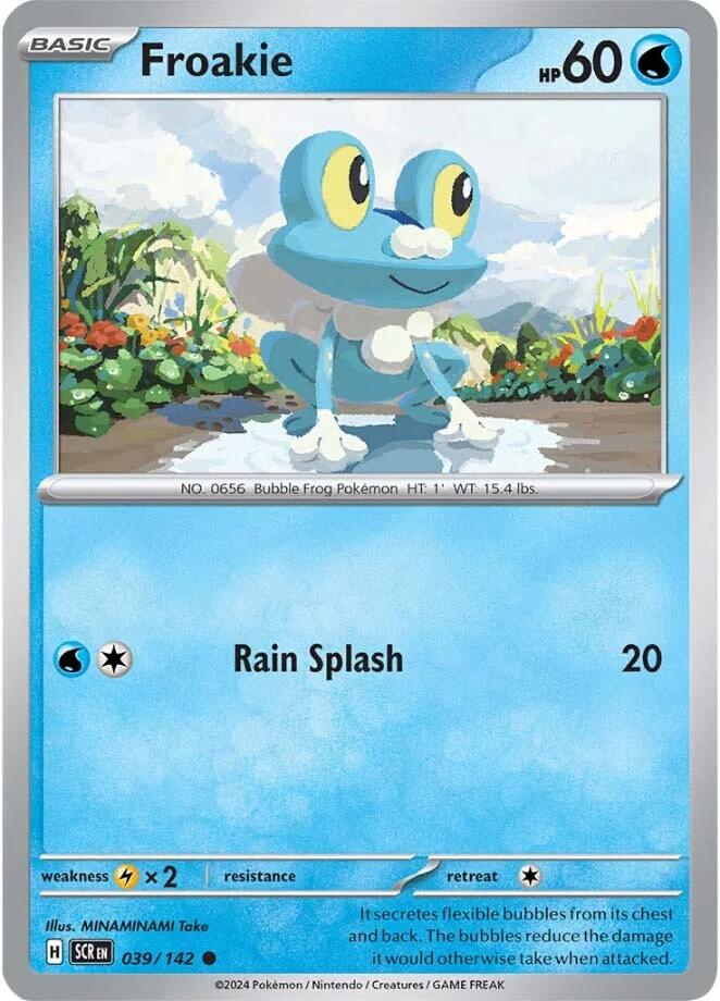 Froakie (039/142) [Scarlet & Violet: Stellar Crown] Pokémon
