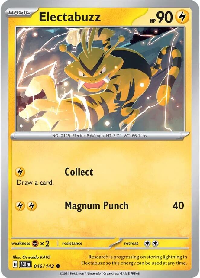 Electabuzz (046/142) [Scarlet & Violet: Stellar Crown] Pokémon