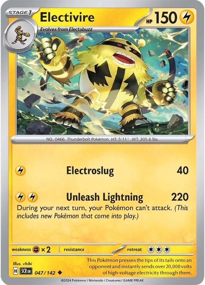 Electivire (047/142) [Scarlet & Violet: Stellar Crown] Pokémon