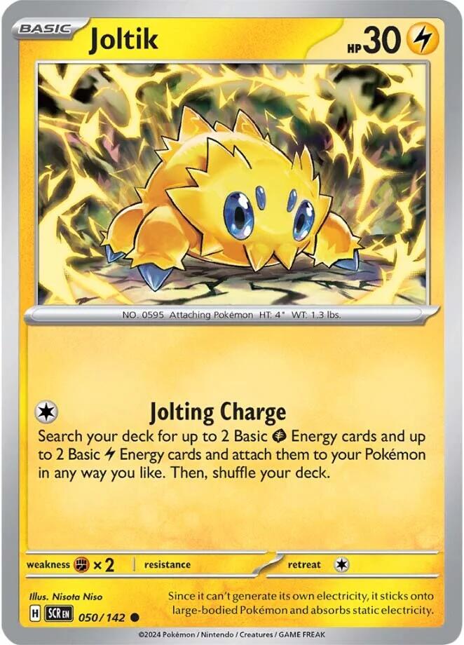 Joltik (050/142) [Scarlet & Violet: Stellar Crown] Pokémon