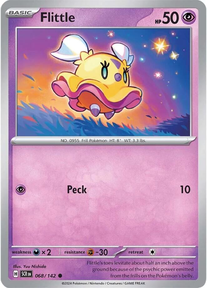 Flittle (068/142) [Scarlet & Violet: Stellar Crown] Pokémon