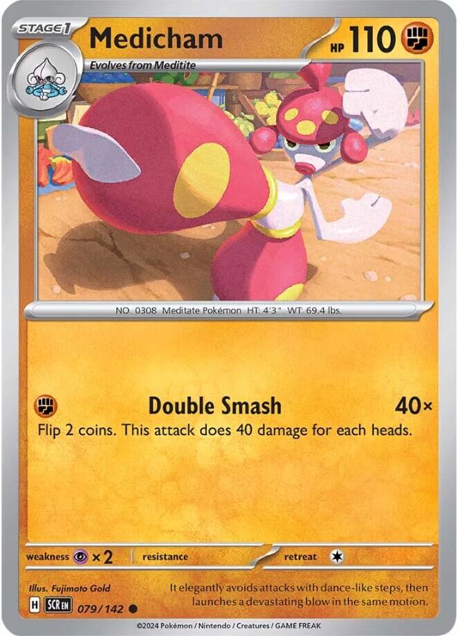 Medicham (079/142) [Scarlet & Violet: Stellar Crown] Pokémon