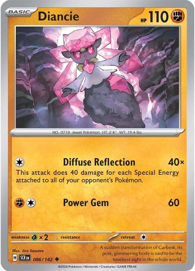 Diancie (086/142) [Scarlet & Violet: Stellar Crown] Pokémon
