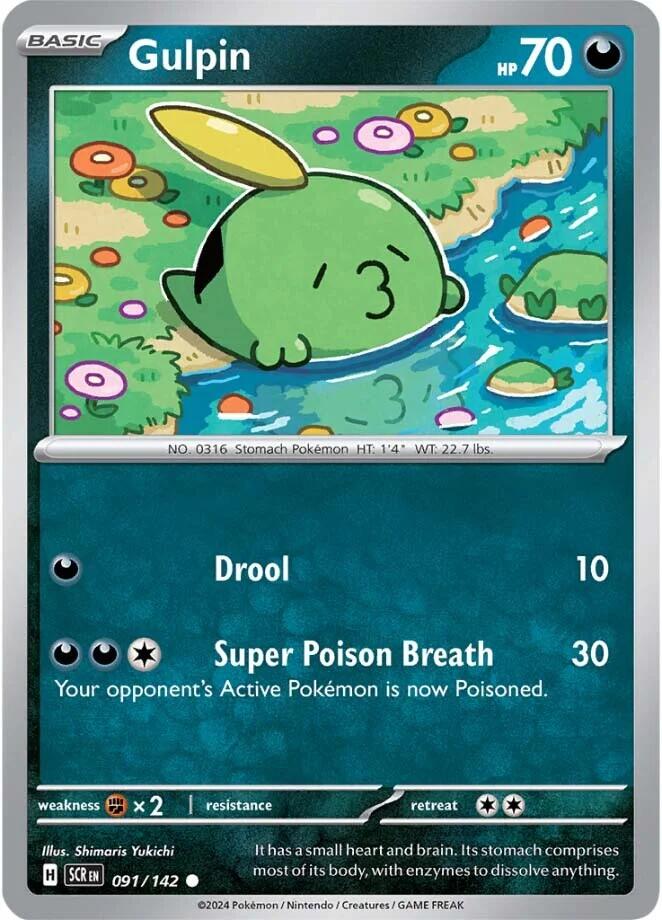 Gulpin (091/142) [Scarlet & Violet: Stellar Crown] Pokémon