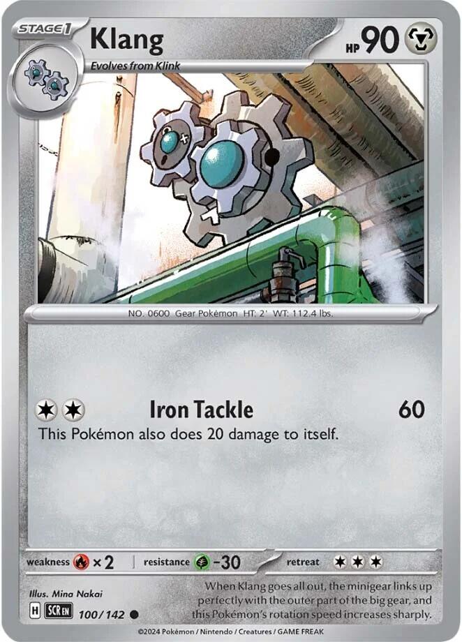 Klang (100/142) [Scarlet & Violet: Stellar Crown] Pokémon