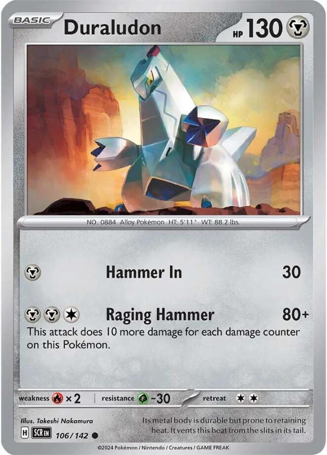 Duraludon (106/142) [Scarlet & Violet: Stellar Crown] Pokémon